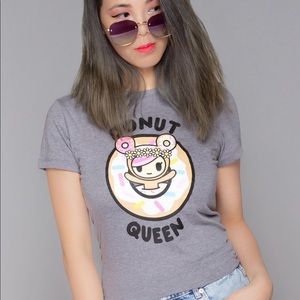 Tokidoki Donut queen tee Small BNWT